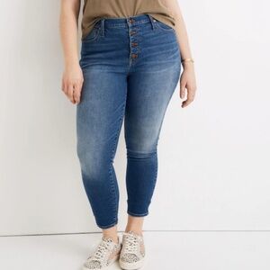 Madewell 9" Mid-Rise Skinny Crop Jeans